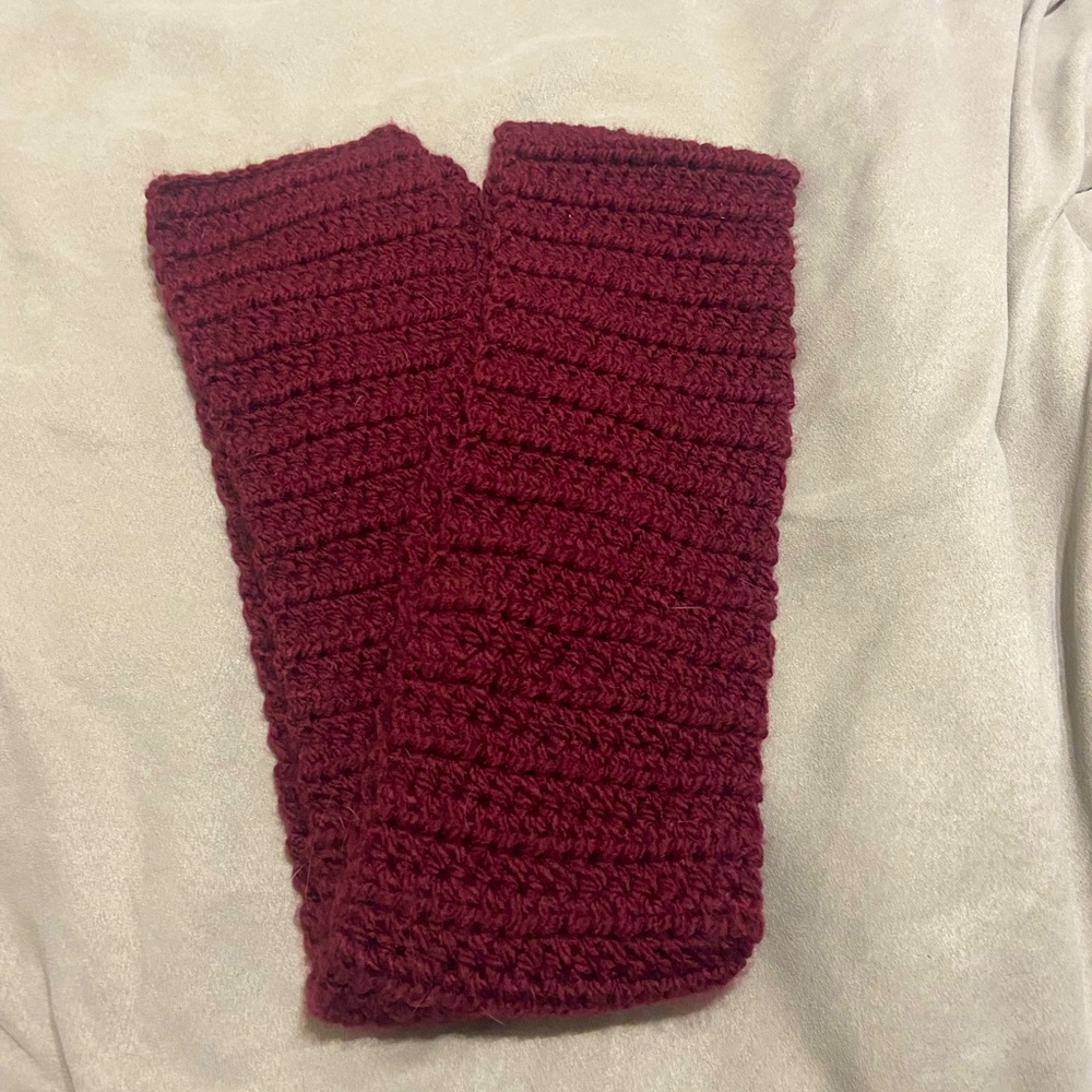 Crotchet scarf
